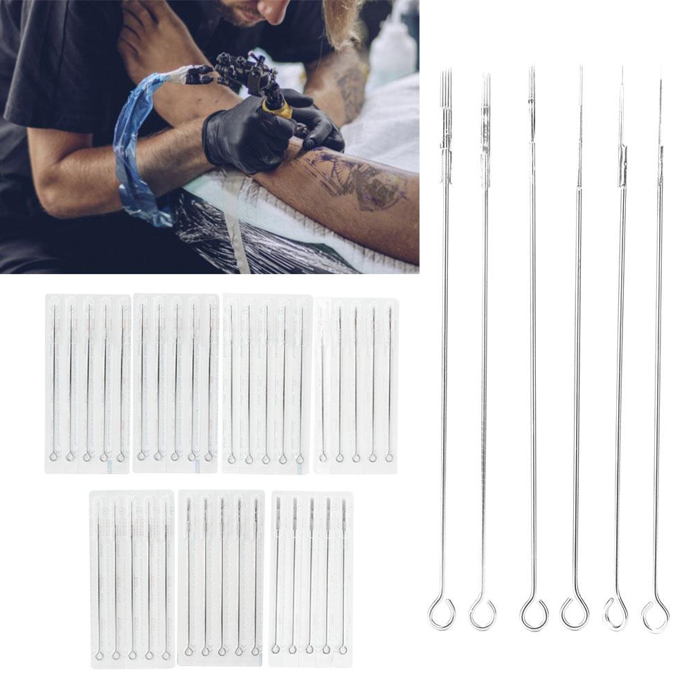 50pcs Disposable Tattoo Needles Tattoo Cartridge Needles for Tattoo Machine Tattoo Supplies 1#