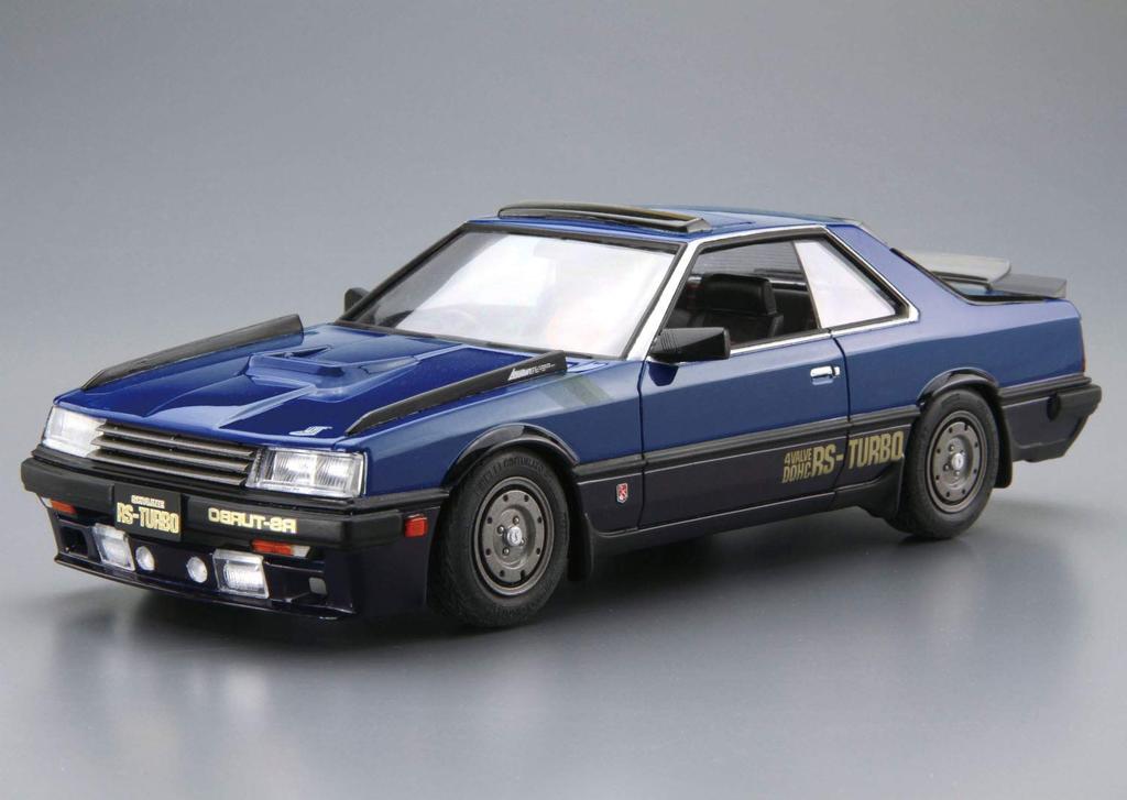 Aoshima Bunka Kyozai Die Modellauto-Serie 108 Nissan DR30 Skyline RS Aero Custom 1983 Kunststoffmodell (AOSHIMA) 1/24 Nr.