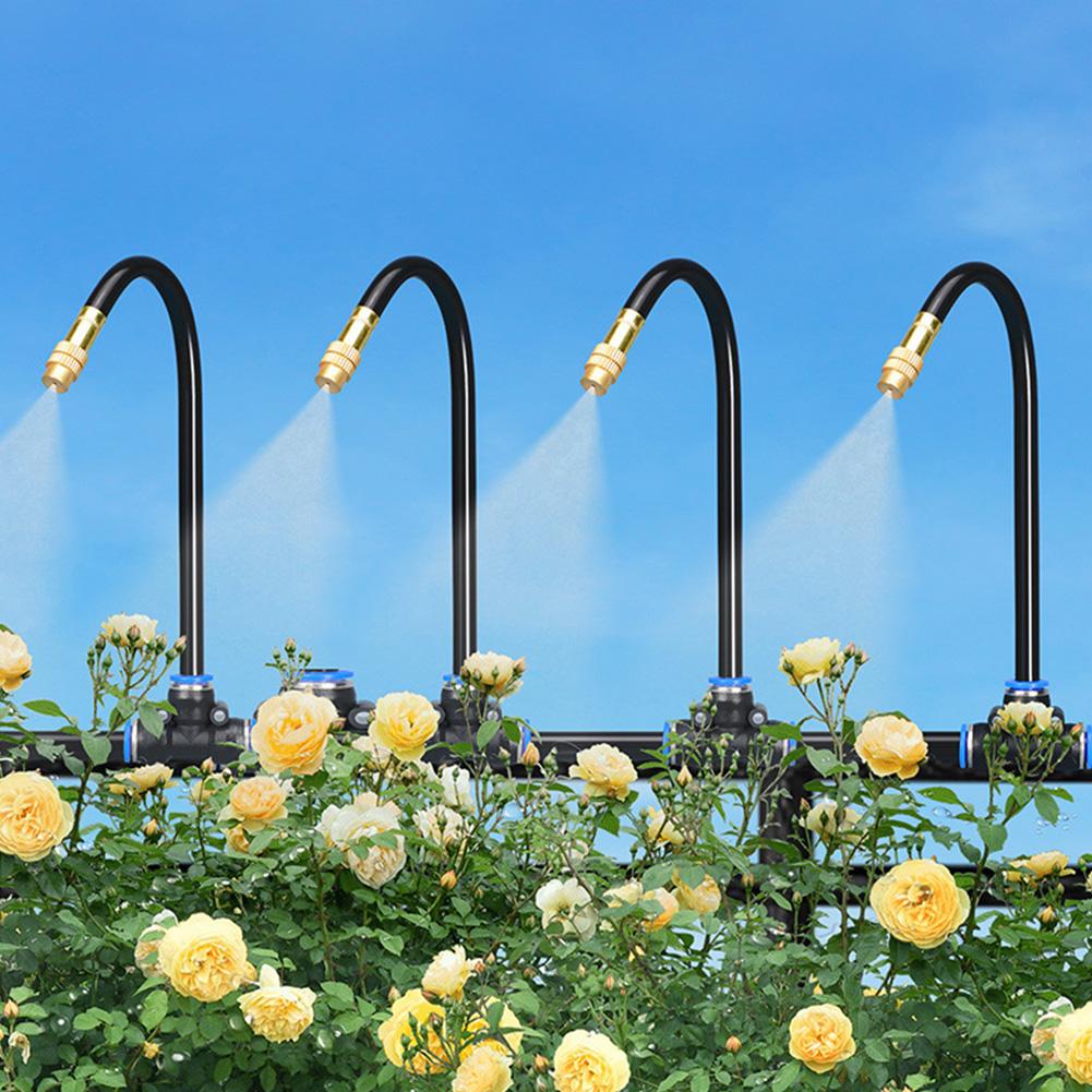 360-degree Bending Dropper Automatic Irrigation System Adjustable Drip Irrigation System for Garden Plants Lawn