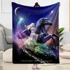 Gothic Style Blanket Durable Comfort Suitable for Picnics Office Bed All-Season Use Warmthful Decor Gift for Travel Home Birthdays