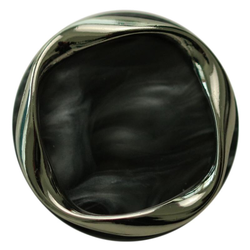 Square Round Metal Resin Buttons, Small Fragrant Sweater, Tweed Jacket Buttons, Leather Coat Buttons