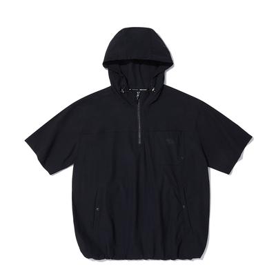 Intercrew Tricot Cooling Hooded Anorak Black Itz2Uj35Abk