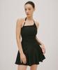 Sonyalebai Square Bright One-Piece Jet Black