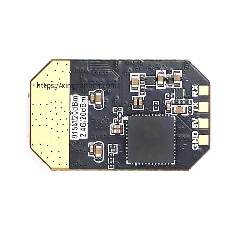 FPV ELRS 915M 2.4G Remote Receiver Equipped With T-shaped Antenna Can Achieve Five Reception Modes