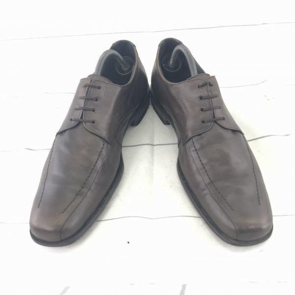 Germany Lloyd Classic Leather Swirl Moccasin Dress Shoes Brown 28(USED)