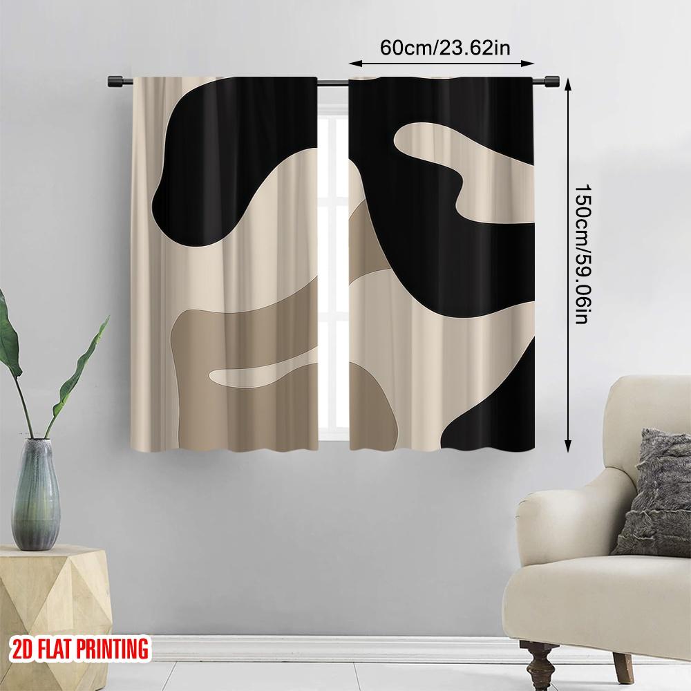 2D flat printing 2pcs Popular Photography Banner (39X59in ,51X59in, 70.8X90.5in) Geometric Art Durable 100% Polyester