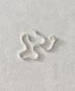 Code.H (Silver 925) Shiny Knit Chain Bracelet
