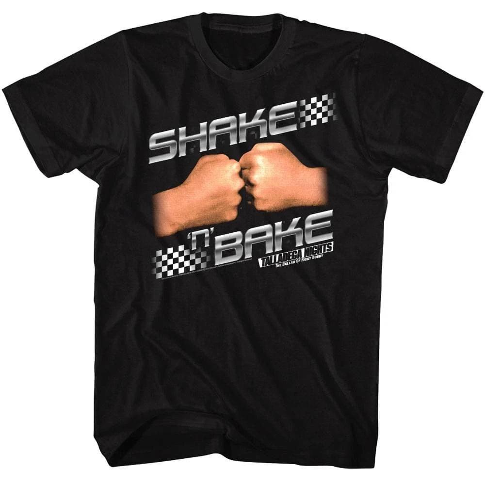 Talladega Nights Shake n Bake Fist Bump Men s T Shirt M