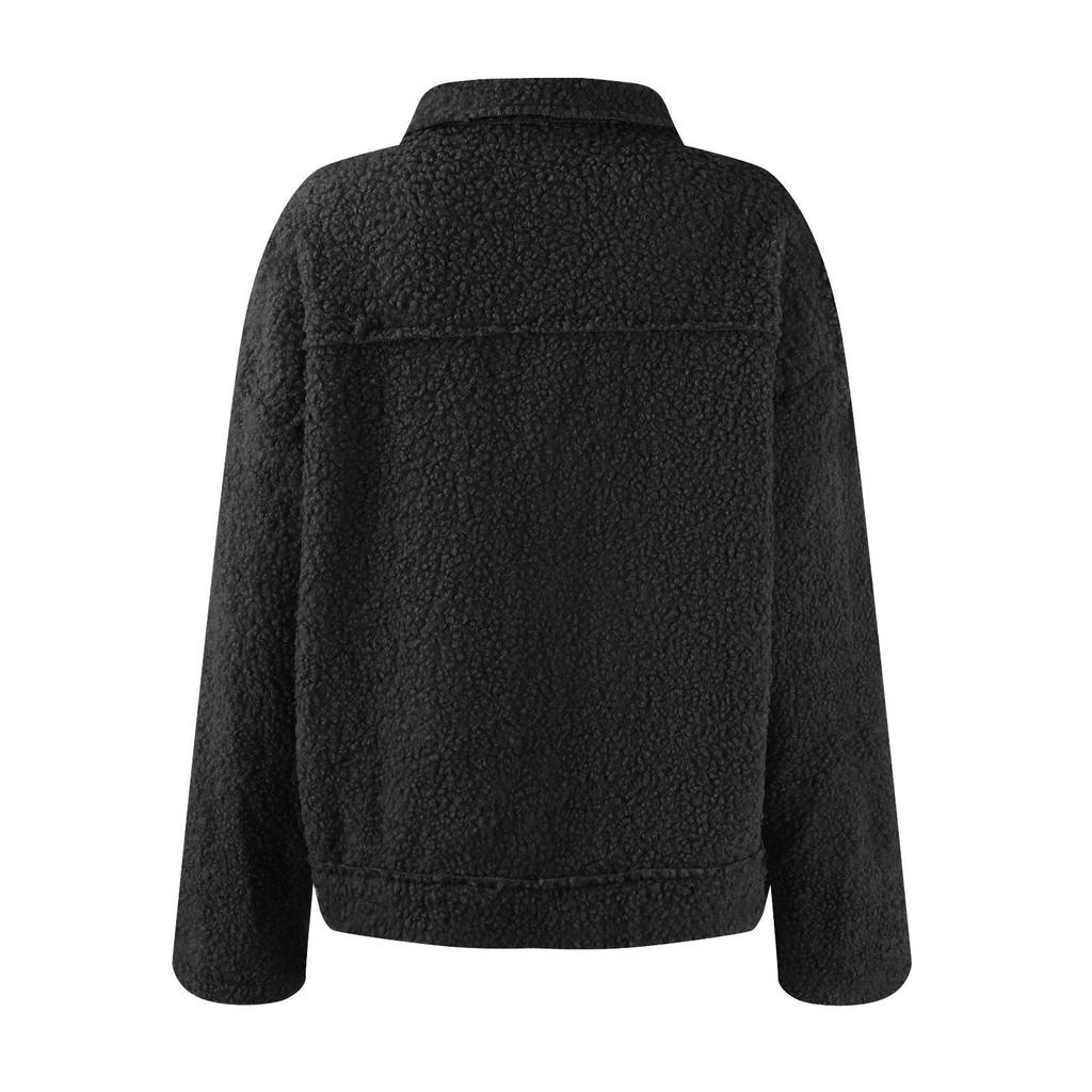 Damenjacken Herbst Casual Windbreaker Mäntel Jacke Oberbekleidung mit Taschen Langarm Mantel Freizeitjacke