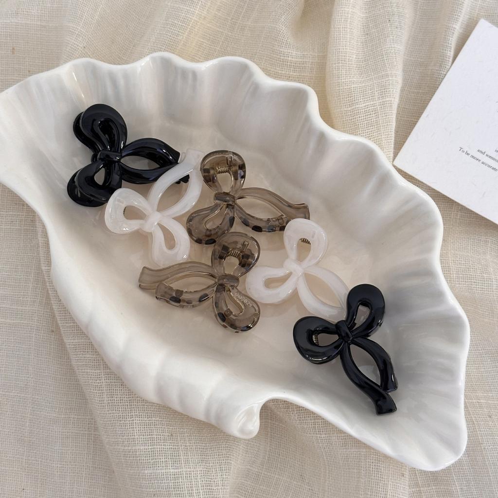 Mini hair accessories claw pins and clips bow for women girl korean Crab vintage popular trendy leading fashion cute kawaii new