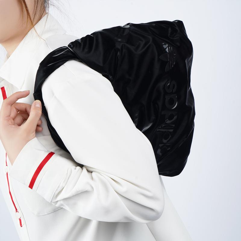 Adidas Originale PU Cloud Bag Umhängetasche Handtasche Mini Damen Schwarz Adidas HK0154