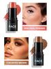 MLSMILE Contour & Highlight Stick Set: Concealer, Blush, Sculpting Shadow, Under-Eye Pen, Matte.