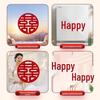 Double Happiness Wedding Stickers: Room, Bedroom, Wardrobe & Dressing Table Decor