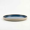 CERAMIC DINNER PLATE 1 pc. NAVY BLUE SET FOR SERVING DISHES 26.5 CM