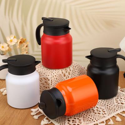 Teiera Termica 1000ml Acciaio Inossidabile Teiera Isolata con Coperchio Infusore Staccabile