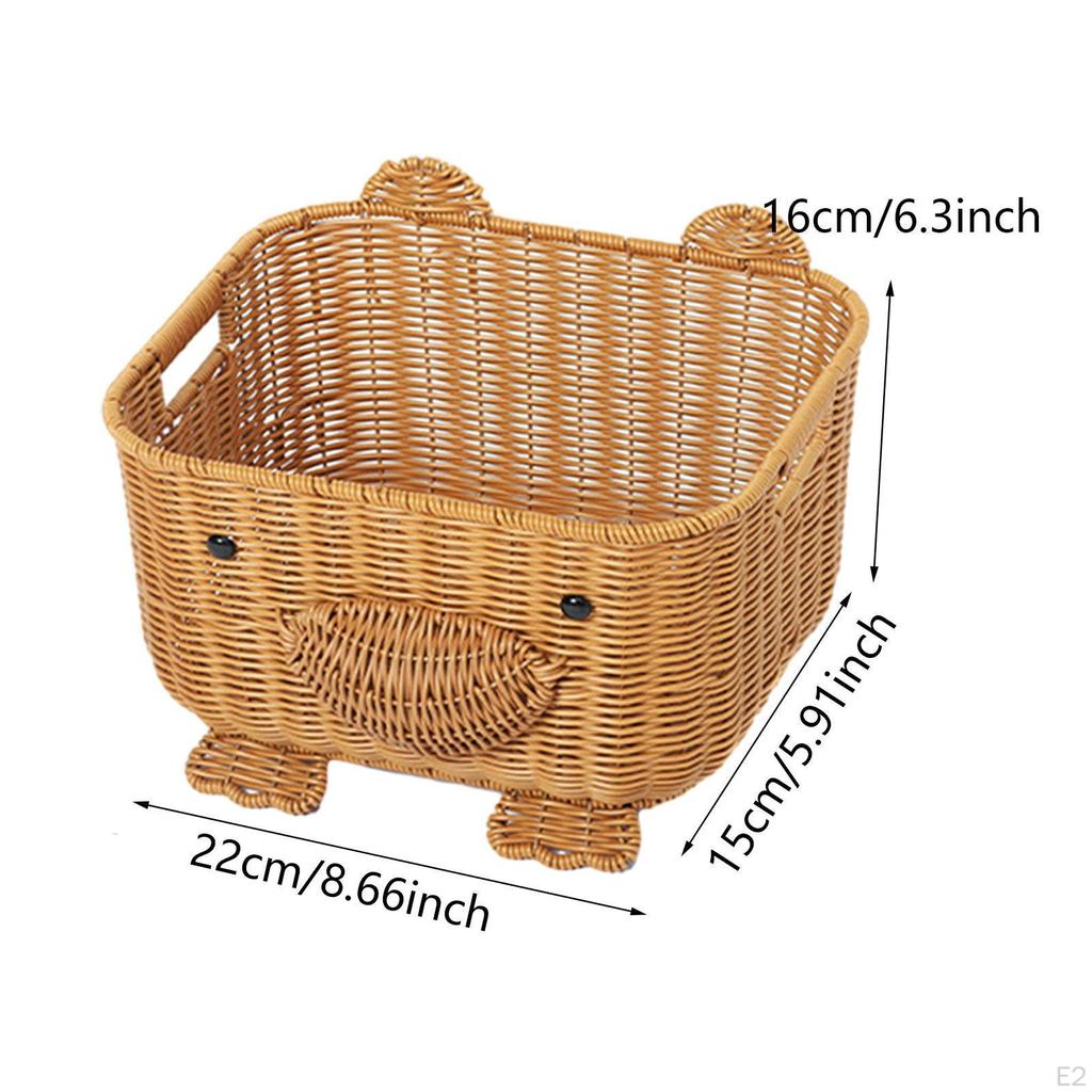 Bear Basket for Organizing Kitchen Items, Ideal Bread and Pastry Presentation
