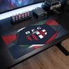 Bologna FC Theme Pattern Mouse Pad, Soccer Logo Design XXL Gaming Desk Mat Non-Slip Computer Mouse Pad