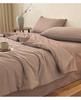 Class A Yarn-Dyed Striped Cotton Quilt - Machine Washable, Breathable, Skin-Friendly Summer Blanket