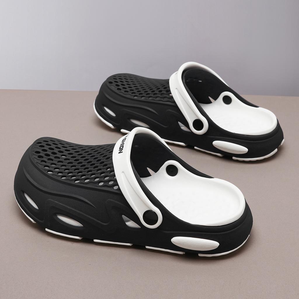Fashion Flat Sandals Men Shoes 2025 Slippers Men Garden Platform Sandals Man Summer Sandals Male Sneakers Outdoor Flip Flops Home Clogs