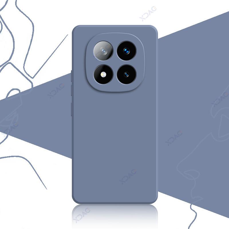 Phone Cases for Redmi Note 14 Pro Plus 5G Soft Square Liquid Silicone Back Cover RedmiNote14ProPlus Anti-fall Coque Bag