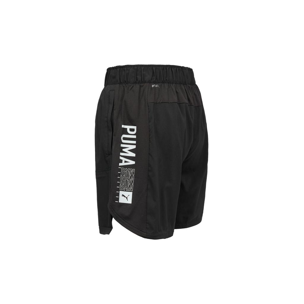 PUMA Running Fitness Training Breathable Sports Shorts Men Bottoms Black 522928-01