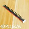 10/20/40 pcs/lot 2S 3S 4S 5S 6S 7S 8S Lipo Battery Balance Charger Cable IMAX B6 Connector Plug Wire