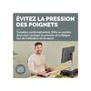 Tapis de souris - FELLOWES - Breyta - Noir - Avec repose-poignet - Compatible Fellowes Breyta
