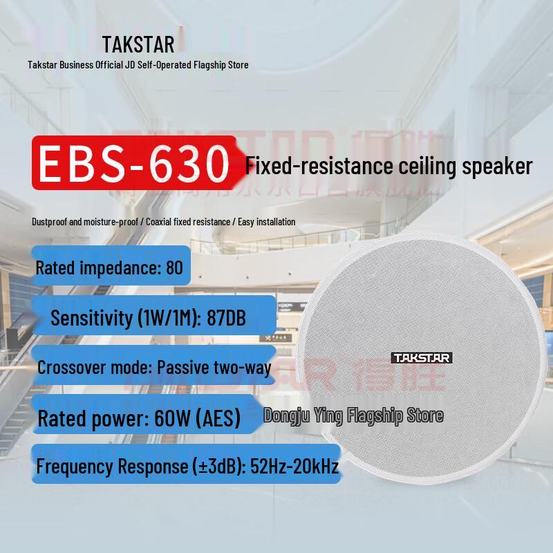 TAKSTAR EBS-630 In-Ceiling Speaker
