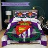 Set Copripiumino Trapuntato con Fantasia Real Valladolid Federa Decorazione per la Casa Regalo di Compleanno (1 * copripiumino + 2 * federe senza imbottitura)