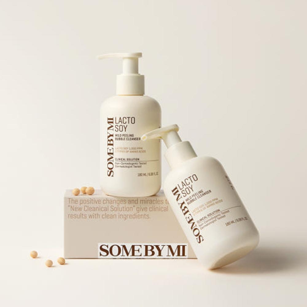 SOME BY MI Lacto Soy Mild Peeling Bubble Cleanser 180ml