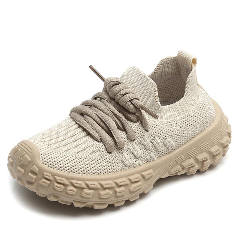 Children's Sports Shoes, Breathable Mesh Shoes, Boys and Girls Casual Shoes, Knitted Soft-soled Shoes