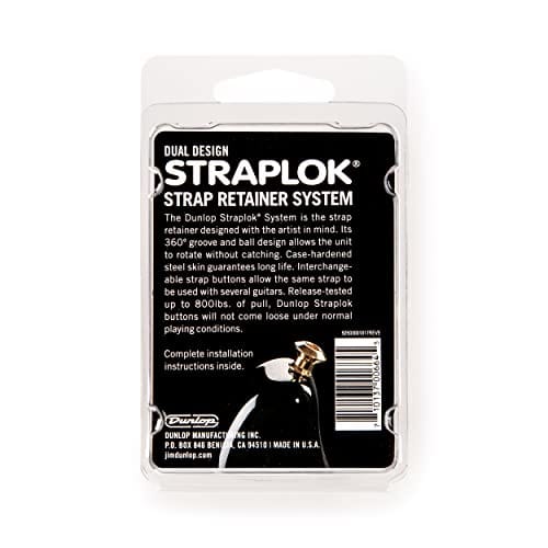 Jim Dunlop Lock Pin SLS1034G GOLD Dual Design Gold