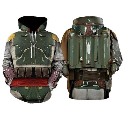 Manda Kostiumy Cosplay Bluza z Kapturem z Nadrukiem 3D Męska Damska Casualowa Odzież Uliczna Pulower Dorosły Halloween Party Stroje do Odgrywania Ról