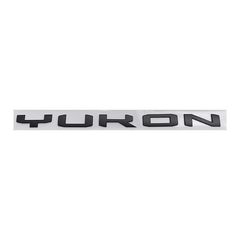 AABJZ1 YUKON neues Etikett Autoaufkleber Für GMC CHEVROLET Pickup modifiziertes Zubehör Heckklappen-Emblem Seitentür-Logo dekorieren groß klein