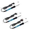 60W Electric Adjustable Temperature Welding Soldering Iron 5 Replacement Soldering Tips Set