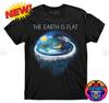 Flat Earth T-Shirt Map Model Firmament Dome Sheol Unisex Hot Fashion Black White New World Planet Tshirt Firmament Dome NASA Lies Gleason HD