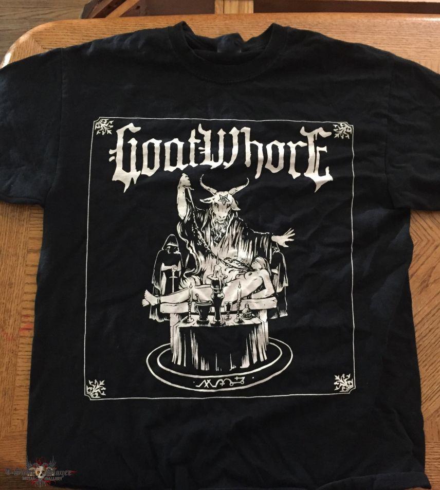 

Коллекция с тура группы Goatwhore Подарок для фанатов Полный размер S-5XL Футболка MD654 Унисекс Футболка XXXL