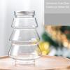 M-Modern-Christmas Tree Candy Jar Children's Gift DIY Gift Candy Biscuit Snack New Year Decoration Box