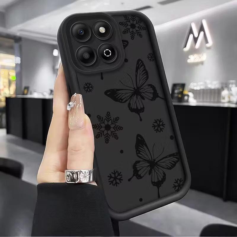 2026 New Butterfly Apple 17promax Mobile Phone Case iPhone16E Advanced Feeling Good-looking 15pro Internet Celebrity