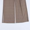 Women's Striped Asymmetrical Shirt & Pajama Pants Set
