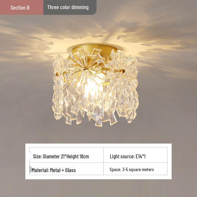 Nordic Luxury Shell Corridor Light: Creative, Modern Balcony & Entrance Lighting