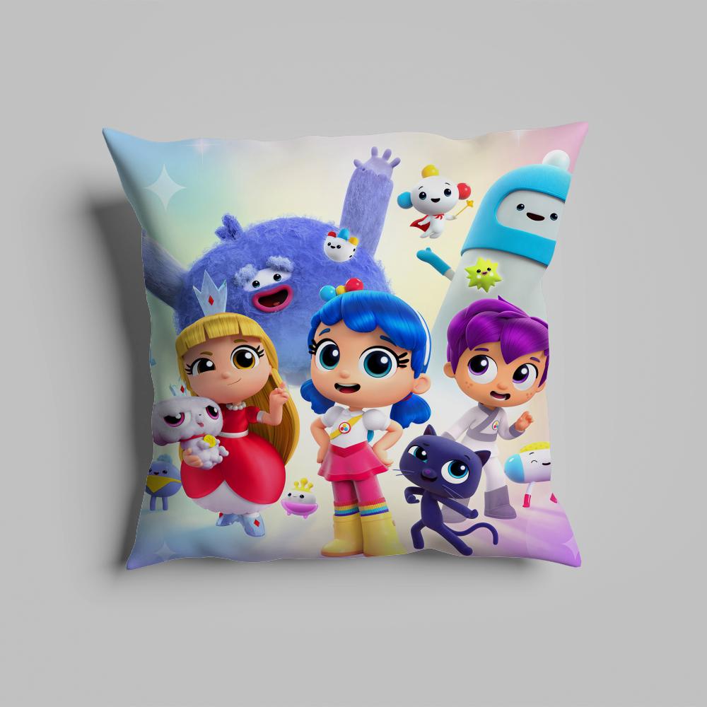 Pillow Case luxurious home office, sofa decorative Multi sized car seat cushions, pillowcases T-True and The R-Rainbow Kingdom