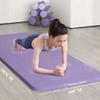 183x60cm Fitness 20mm Thick Workout Yoga Mat Indoor Pilates Noise Reduction Yoga Mat Moisture-proof Non-Slip Durable Exercise