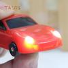 Car Model Pendant LED Light Sound Horn Key Chain Keychain Ring Bag Phone Decor Suspension Trinket