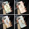 Sarah K-Kay Mädchen Bunte Handyhülle Für IPhone 17 Air 16 15 14 13 12 11 Pro Max Weiß Silber Harte Hülle