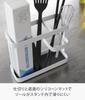 Yamazaki Tool Stand Wide White W17 x x Tower 7841 Approx. D6.7 H14.5cm
