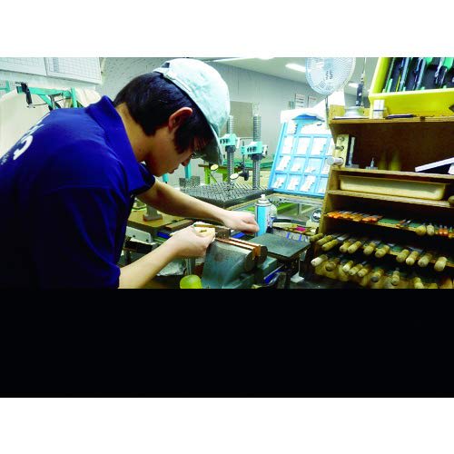 TRUSCO Ironwork File Flat Fine Blade Length 150 THI150-03