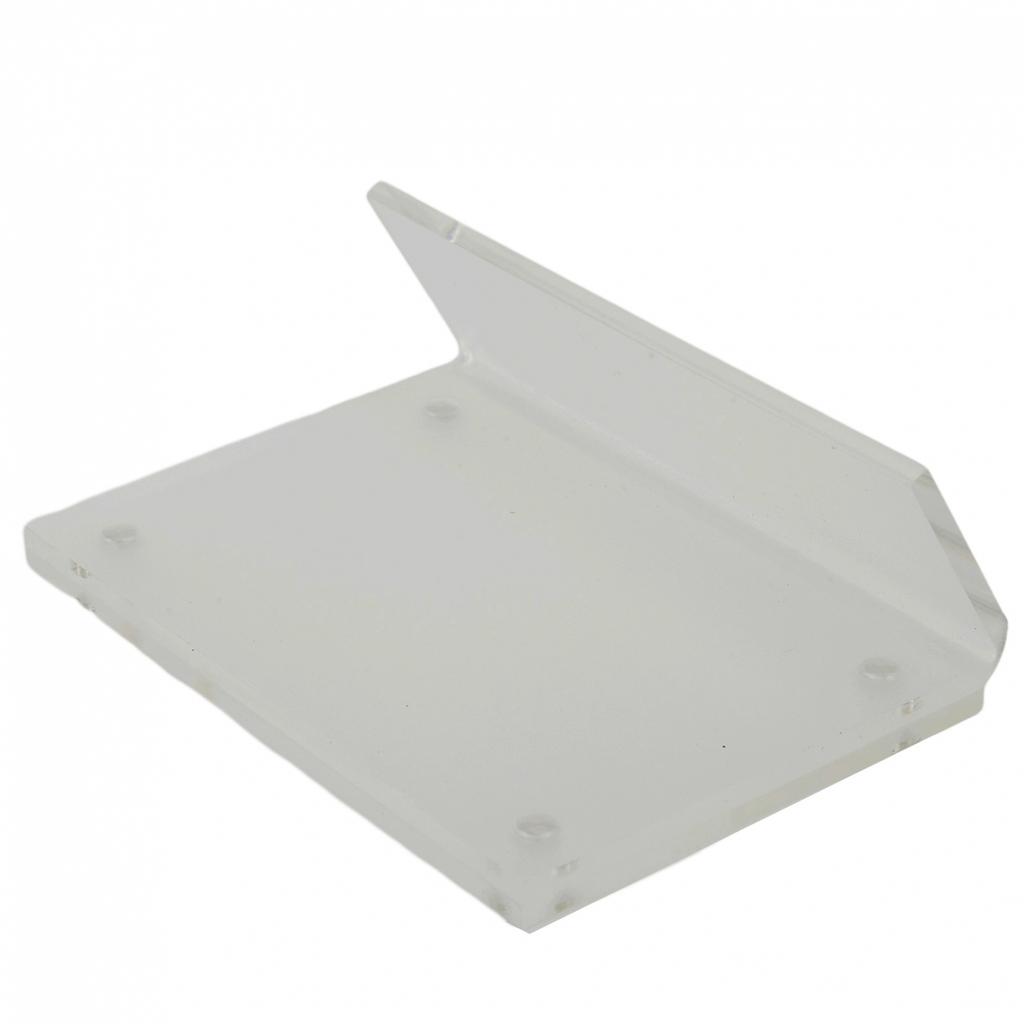 Stand Display Rack Table Tag Acrylic Transparent Frame