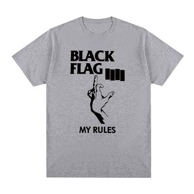 Black Flag Letní O-výstřih Krátký rukáv Punkrocková kapela Tričko Bavlna Pánské Tričko Nové TEE TSHIRT Dámské Topy