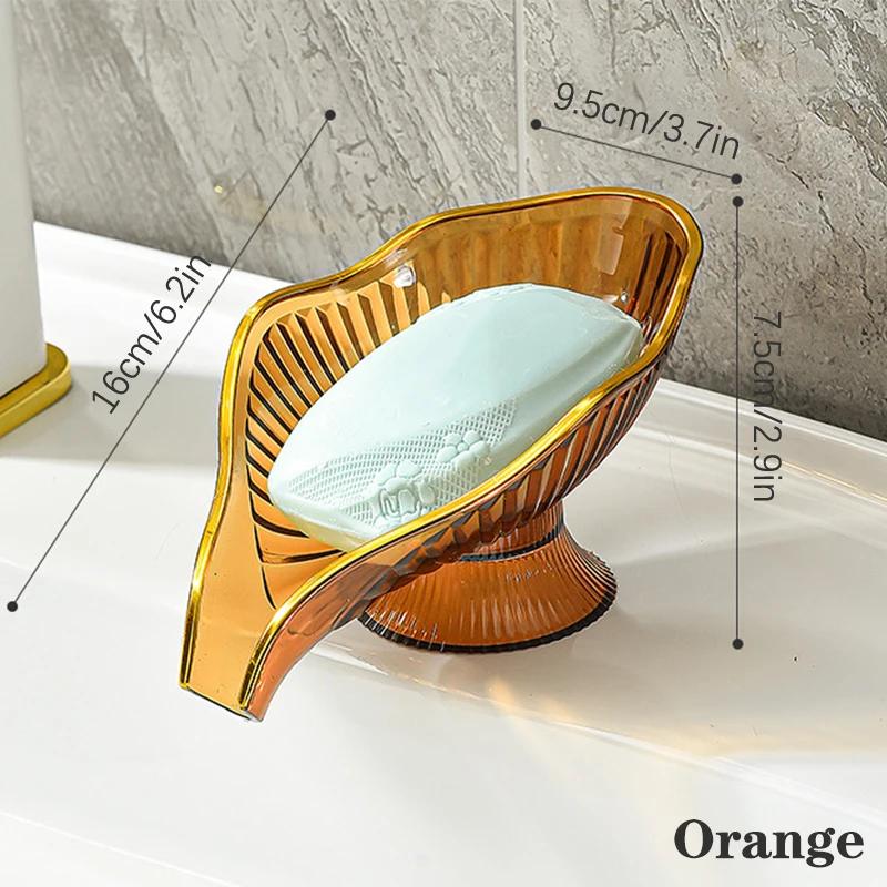 

1шт. Поднос для сливной пластины, креативный держатель для мыла, гаджеты для ванной комнаты, нескользящее мыло для стирки, контейнер для мыла с присоской для слива в душе